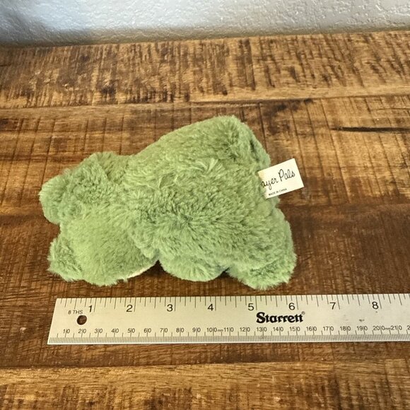 Prayer Pals Plush Frog Praying Now I Lay Me Down To Sleep Prayer Works Bless Me - Picture 8 of 9